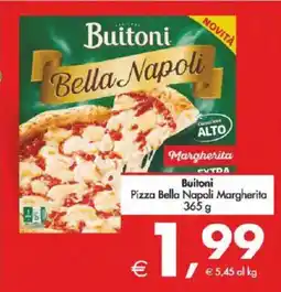 Deco Supermercati Buitoni Pizza Bella Napoli Margherita offerta