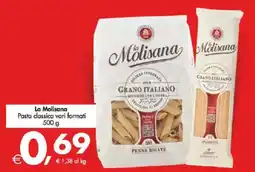 Deco Supermercati La Molisana Pasta classica vari formati offerta