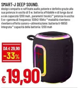 A&O Smart-j deep sound offerta