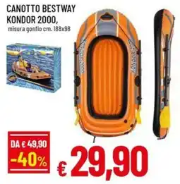 A&O Canotto bestway kondor 2000 offerta