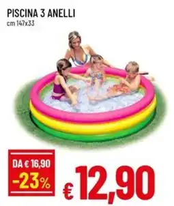 A&O Piscina 3 anelli offerta