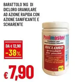 A&O Poolmaster Barattolo di dicloro granulare ad azione rapida offerta
