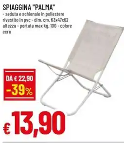A&O Spiaggina "palma" offerta