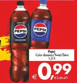 Deco Supermercati Pepsi Cola classica/Twist/Zero offerta