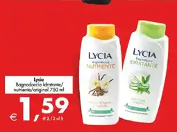 Deco Supermercati Lycia Bagnodoccia idratante/ nutriente/original offerta