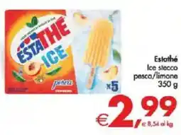 Deco Supermercati Estathé Ice stecco pesca/limone offerta