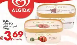 Deco Supermercati Algida Carte d'Or gelati vari gusti offerta