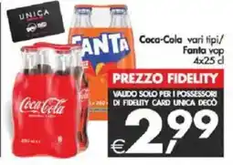 Deco Supermercati Coca-Cola_vari tipi/ Fanta vop offerta