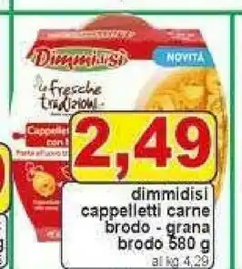 Pewex Cappelletti carne brodo offerta