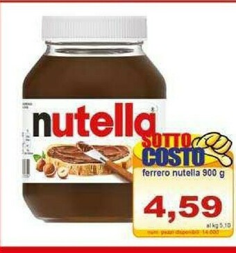 Pewex Nutella offerta