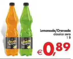 Deco Supermercati Lemonsoda/Oransoda classica-zero offerta