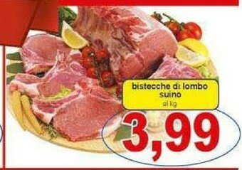 Pewex Bistecche di lombo suino offerta