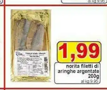 Pewex Filetti di aringhe argentate 200 g offerta