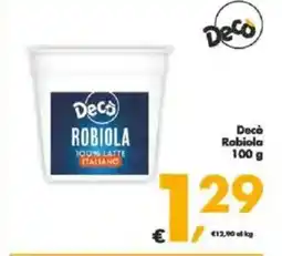 Deco Supermercati Decò Robiola offerta