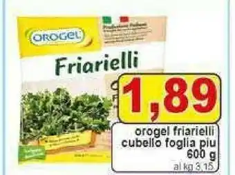 Pewex Friarielli cubello foglia più i vegetali offerta