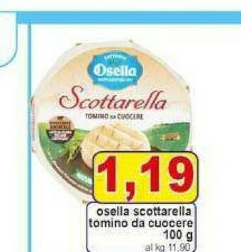 Scottarella tomino da cuocere 100 g(ml)