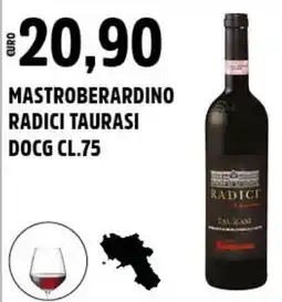 Big Food Mastroberardino radici taurasi DOCG offerta