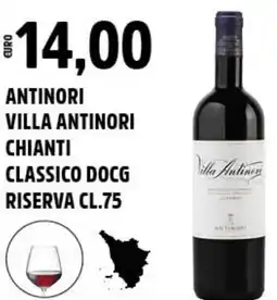 Big Food Antinori villa antinori chianti classico DOCG riserva offerta