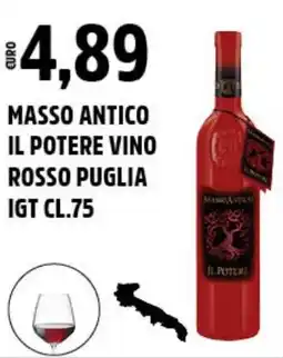 Big Food Masso antico il potere vino rosso puglia IGT offerta