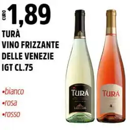 Big Food Turà vino frizzante delle venezie IGT offerta