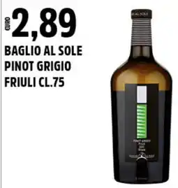 Big Food Baglio al sole pinot grigio friuli offerta