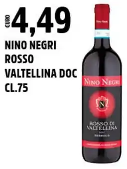 Big Food Nino negri rosso valtellina DOC offerta