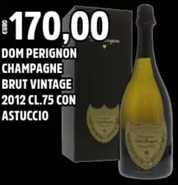 Big Food Dom perignon champagne brut vintage 2012 con astuccio offerta