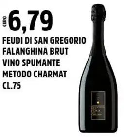 Big Food Feudi di san gregorio falanghina brut vino spumante metodo charmat offerta