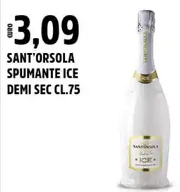 Big Food Sant'orsola spumante ice demi sec offerta
