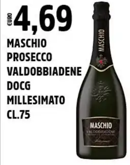 Big Food Maschio prosecco valdobbiadene DOCG millesimato offerta