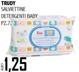 Big Food Trudy salviettine detergenti baby offerta