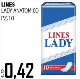 Big Food Lines lady anatomico offerta