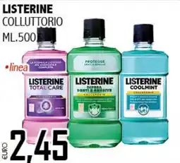Big Food Listerine colluttorio offerta