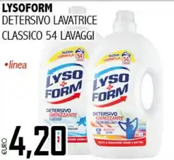 Big Food Lysoform detersivo lavatrice classico offerta