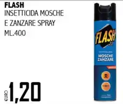 Flash insetticida mosche e zanzare spray