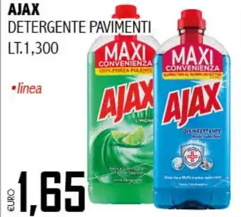 Big Food Ajax detergente pavimenti offerta