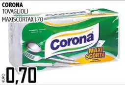 Big Food Corona tovaglioli maxiscortax170 offerta