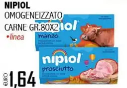 Big Food Nipiol omogeneizzato carne offerta