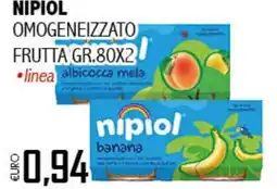 Big Food Nipiol omogeneizzato frutta offerta