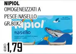 Big Food Nipiol omogeneizzati a pesce nasello offerta