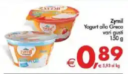 Deco Supermercati Zymil Yogurt alla Greca vari gusti offerta