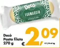Deco Supermercati Decò Pasta filata offerta