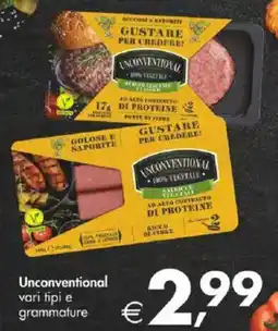 Deco Supermercati Unconventional vari tipi e grammature offerta