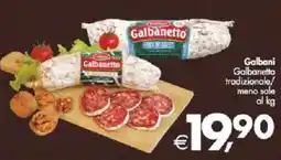 Deco Supermercati Galbani Galbanetto tradizionale/ meno sale offerta