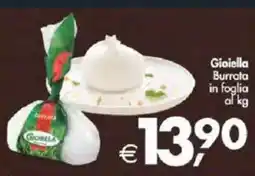 Deco Supermercati Gioiella Burrata in foglia offerta