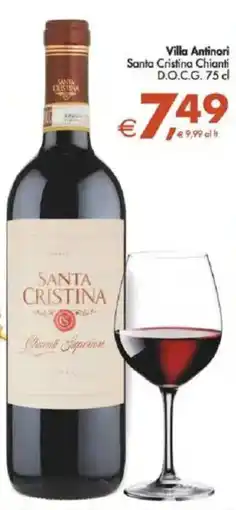 Deco Supermercati Villa Antinori Santa Cristina Chianti D.O.C.G. offerta