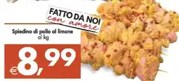 Deco Supermercati Spiedino di pollo al limone offerta
