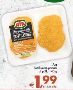 Deco Supermercati Αίa Sottilissime panate di pollo offerta