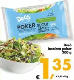 Deco Supermercati Decò Insalata poker offerta