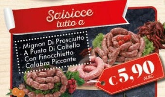 Crai Salsicce offerta